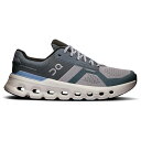 On オン メンズ スニーカー 【On Running Cloudrunner 2 Alloy Chambray】 サイズ US_12(30.0cm) Alloy/Chambray(4)