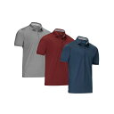 asty㤨֥ߥޥꥪ  ݥ ȥåץ Men's Designer Golf Polo Shirt - 3 Pack Dark gray, burgundy, navyפβǤʤ23,480ߤˤʤޤ