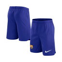 ナイキ メンズ カジュアルパンツ ボトムス Men's Navy Barcelona Stadium Performance Training Shorts Navy