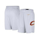 ナイキ メンズ カジュアルパンツ ボトムス Men's White Cleveland Cavaliers 2020/21 Association Editio...