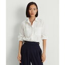 ラルフローレン レディース カットソー トップス Long Sleeve Top White(4)
