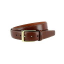 トラファルガー メンズ ベルト アクセサリー Big & Tall Classic Cortina 30mm Leather Belt Honey maple