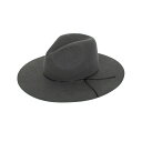 ピーターグリム レディース 帽子 アクセサリー Zima Wool Felt Hat Dark Grey