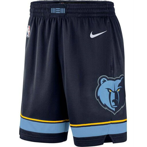ナイキ メンズ カジュアルパンツ ボトムス Men's Navy 2019/20 Memphis Grizzlies Icon Edition Swingman Shorts Navy ナイキ メンズ カジュアルパンツ ボトムス Men's Navy 2019/20 Memphis Grizzlies Icon Edition Swingman Shorts Navy