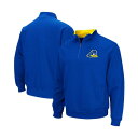 コロシアム メンズ ジャケット&ブルゾン アウター Men's Royal Delaware Fightin' Blue Hens Tortugas Logo Quarter-Zip Pullover Jacket Royal(4)