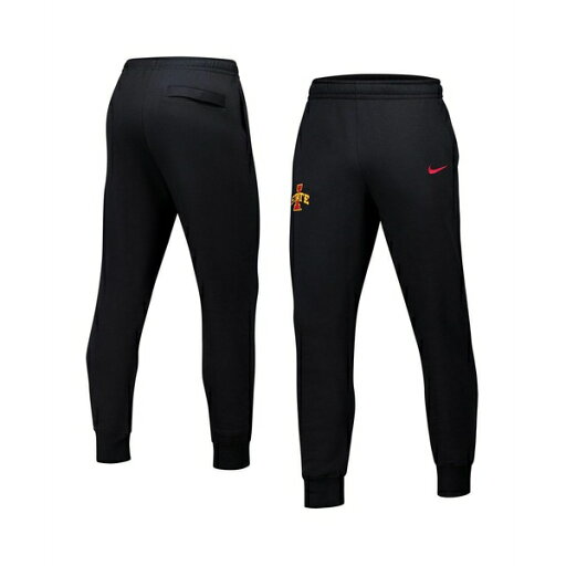 ナイキ メンズ カジュアルパンツ ボトムス Men's Black Iowa State Cyclones Club Fleece Pants Black ナイキ メンズ カジュアルパンツ ボトムス Men's Black Iowa State Cyclones Club Fleece Pants Black