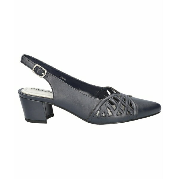 イージーストリート レディース パンプス シューズ Women's Bizzy Buckle Slingback Pumps Navy 2