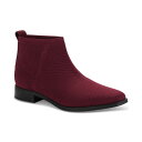 スタイルアンドコー レディース ブーツ シューズ Women's Barriee Knit Booties, Created for Macy's Red