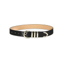 コールハーン レディース ベルト アクセサリー Women's Modern Triple Keeper Beveled Edge Leather Belt B...