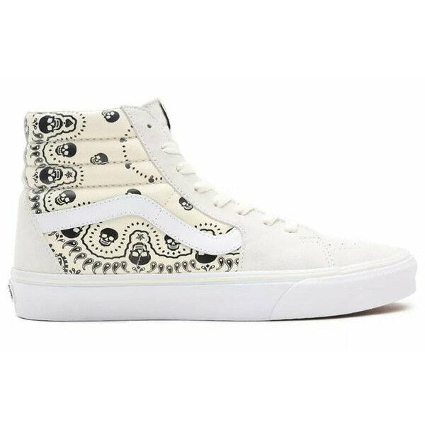 Vans バンズ メンズ スニーカー 【Vans SK8-HI cashew Casual Skateboarding Shoes Unisex White VN0A32QG42S】 サイズ US_6.5(24.5cm)