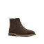 クラークス メンズ ブーツ シューズ Men's Collection Jaxen Chelsea Boots Brown Suede