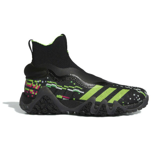adidas アディダス メンズ スニーカー 【adidas Codechaos Laceless PRIMEKNIT BOOST 'Black Lucid Lemon' IE4784】 サイズ US_5.5(23.5cm)