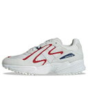 adidas アディダス メンズ スニーカー 【adidas originals YUNG-96 CHASM Trail 'White Red' EE7243】 サイズ US_9.5(27.5cm)(4)