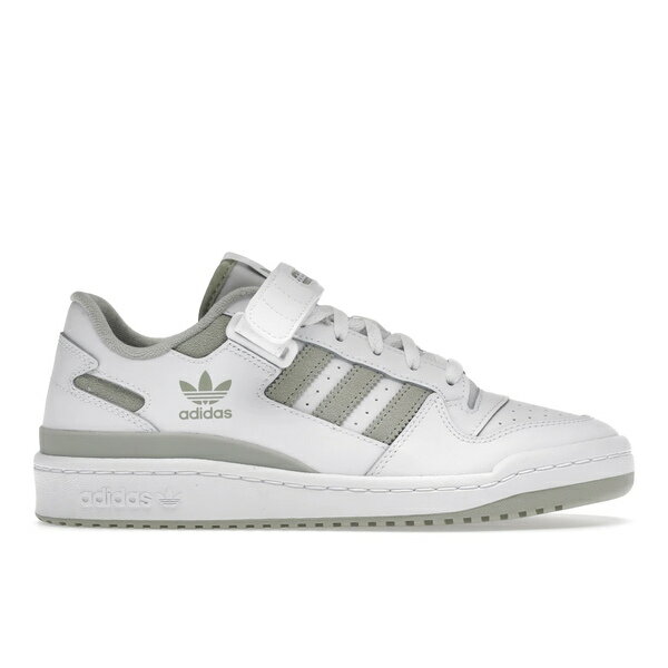 adidas アディダス メンズ スニーカー 【adidas Forum Low White Green】 サイズ US_7(25.0cm) Footwear White/Hello Green/Footwear White(4)