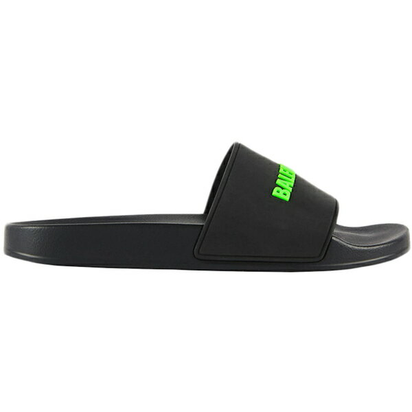 Balenciaga バレンシアガ メンズ スニーカー 【Balenciaga Pool Slide】 サイズ EU_40(25.0cm) Black Fluo Green