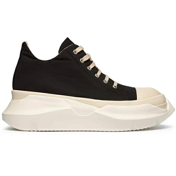 リックオウエンス Rick Owens リックオウエンス メンズ スニーカー 【Rick Owens DRKSHDW Abstract Low】 サイズ EU_40(25.0cm) Strobe Cotton Nylon Black Milk