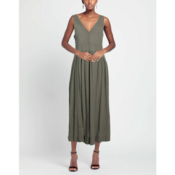 【送料無料】 カオス レディース ワンピース トップス Maxi dresses Green