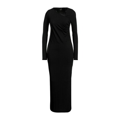 【送料無料】 ピンコ レディース ワンピース トップス Maxi dresses Black 【送料無料】 ピンコ レディース ワンピース トップス Maxi dresses Black