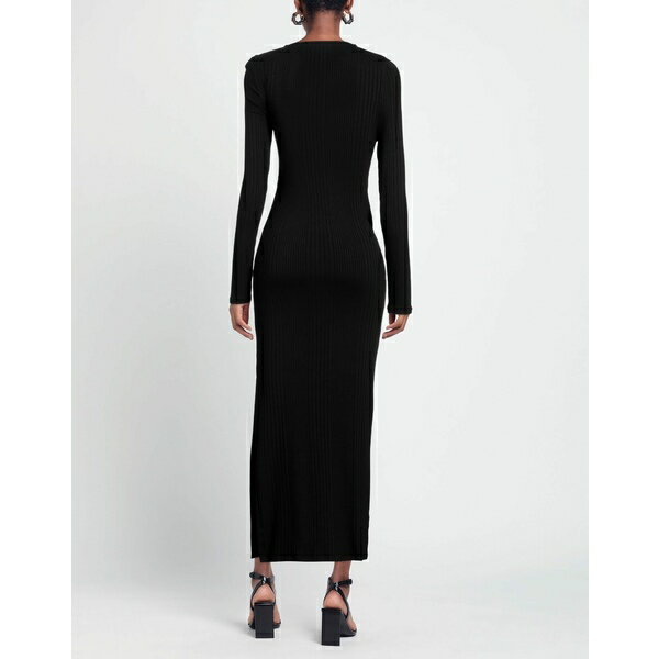【送料無料】 ピンコ レディース ワンピース トップス Maxi dresses Black