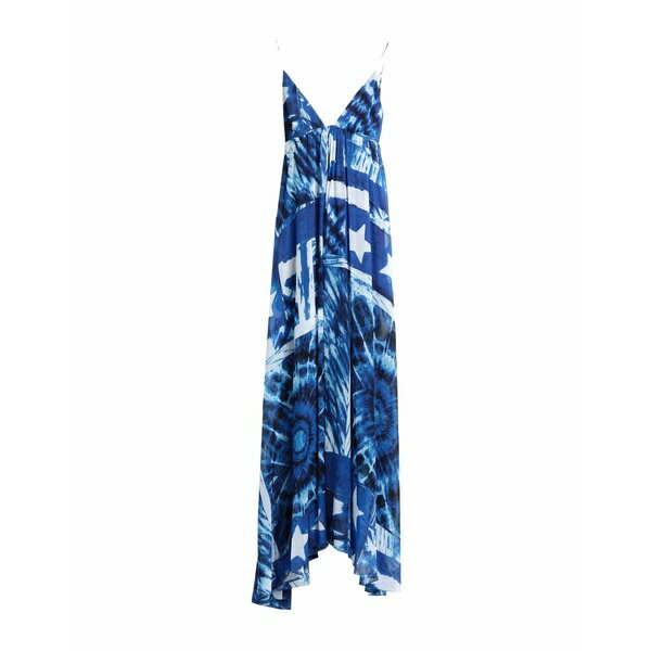 【送料無料】 ロベルトカヴァリ レディース ワンピース トップス Maxi dresses Blue