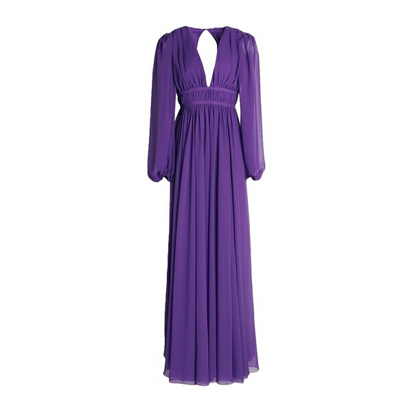 【送料無料】 ピンコ レディース ワンピース トップス Maxi dresses Purple