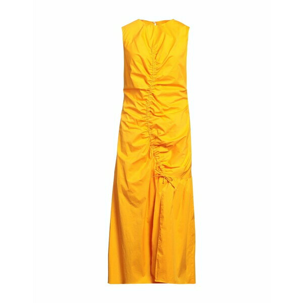 【送料無料】 サンドロ レディース ワンピース トップス Maxi dresses Yellow