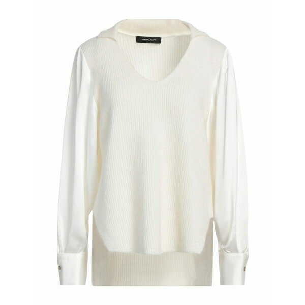 【送料無料】 ファビアナ フィリッピ レディース ニット&セーター アウター Sweaters White
