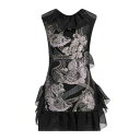 【送料無料】 アルベルタ フェレッティ レディース ワンピース トップス Mini dresses Black