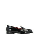 【送料無料】 サントーニ レディース スリッポン・ローファー シューズ Loafers Black