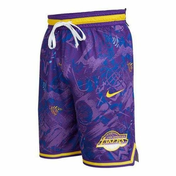Nike ナイキ メンズ スニーカー 【Men's Nike Lakers Sports Knit Purple Shorts DJ4036-504】 サイズ US_M_XXL