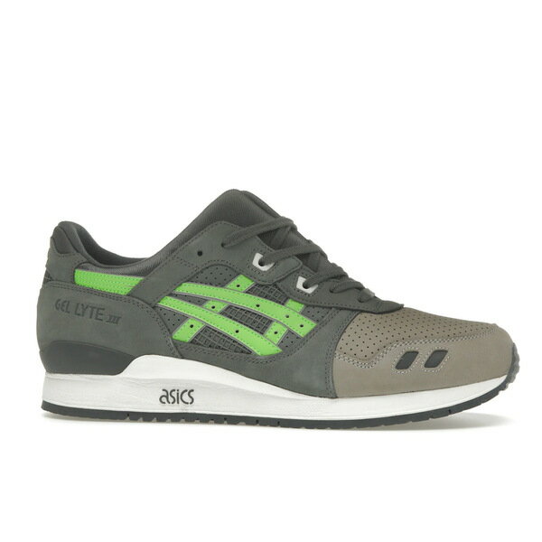ASICS アシックス メンズ スニーカー 【ASICS Gel-Lyte III Ronnie Fieg Super Green】 サイズ US_7.5(25.5cm) Grey/Green