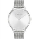 【送料無料】 カルバンクライン レディース 腕時計 アクセサリー Ladies Calvin Klein Mesh Watch Silver