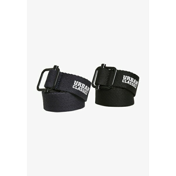 アーバン クラシックス メンズ ベルト アクセサリー 2 PACK - Belt - black/navy