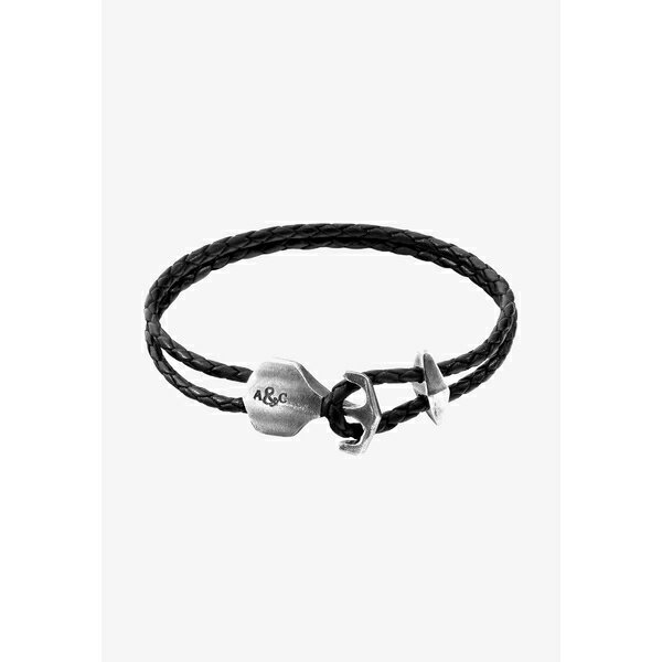 アンカーアンドクリュー メンズ ブレスレット・バングル・アンクレット アクセサリー DELTA - Bracelet - black