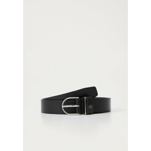 カルバンクライン レディース ベルト アクセサリー LOOP BUCKLE - Belt - black