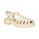 ベラヴィータ レディース サンダル シューズ Women's Sinclaire Lug Sole Fisherman Sandals Ivory Leather(4)