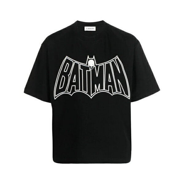 ランバン メンズ Tシャツ トップス Batman Tシャツ black