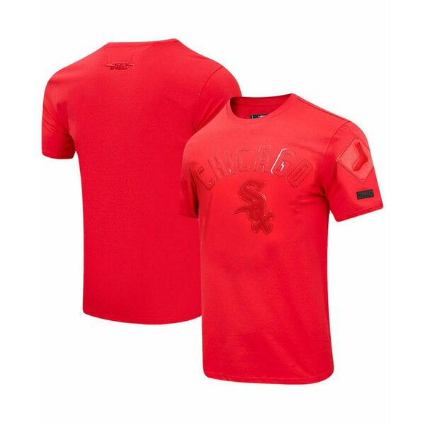 プロスタンダード メンズ シャツ トップス Men's Chicago White Sox Classic Triple Red T-shirt Red