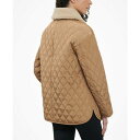 マイケルコース レディース ジャケット＆ブルゾン アウター Women's Faux-Sherpa-Collar Quilted Coat Dark Camel