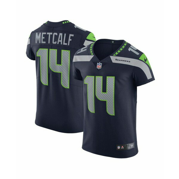 ʥ ǥ T ȥåץ Men's DK Metcalf College Navy Seattle Seahawks Vapor Elite Player Jersey Navy