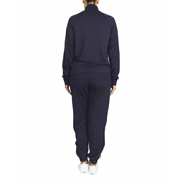 ギャラクシーバイハルビック レディース ジャケット＆ブルゾン アウター Women's Moisture Wicking Performance Active Track Jacket and Jogger Set, 2-Piece Navy