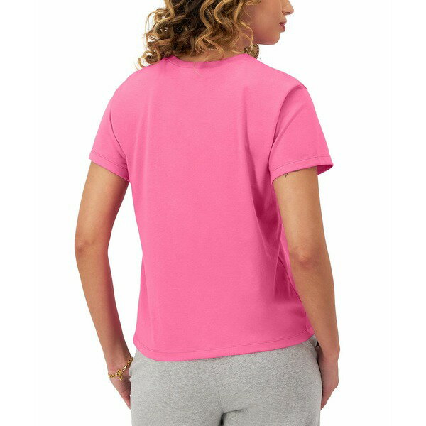 チャンピオン レディース Tシャツ トップス Women 039 s The Classic Crewneck T-shirt Marzipan Pink