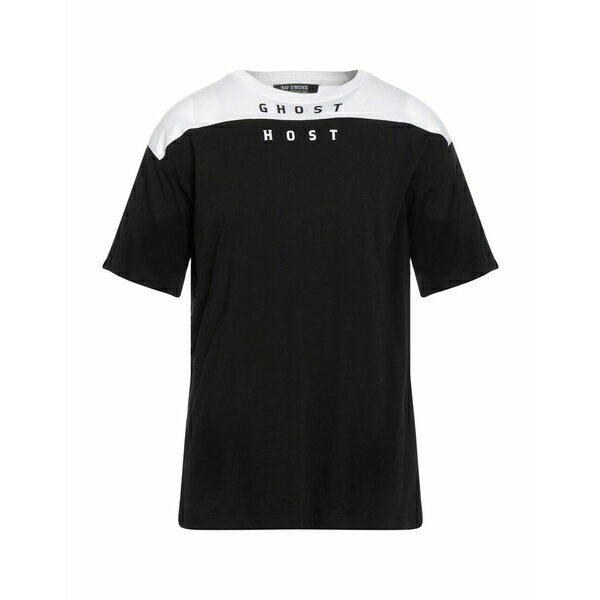 【送料無料】 ラフ・シモンズ メンズ Tシャツ トップス T-shirts Black