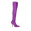 【送料無料】 エヌキューブ レディース ブーツ シューズ Boots Purple