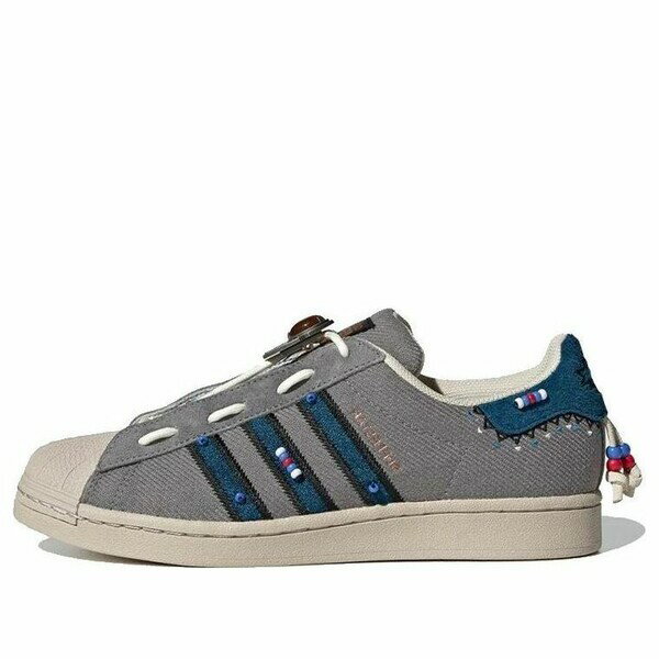 adidas アディダス メンズ スニーカー 【adidas originals Superstar Shoes 'Grey Blue Red' S29064】 サイズ US_M_13