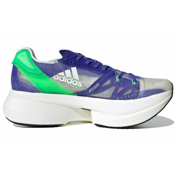 adidas アディダス メンズ スニーカー 【adidas Adizero Prime X 'Sonic Ink Screaming Green' FZ2476】 サイズ US_M_4.5