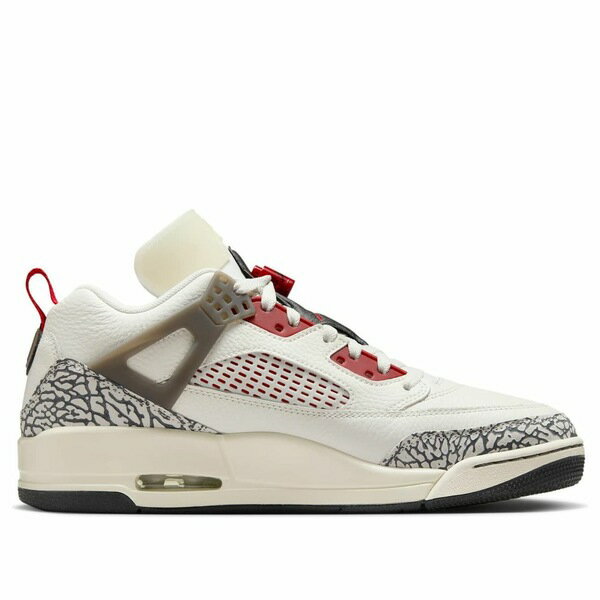 Air Jordan ジョーダン メンズ スニーカー 【Air Jordan Spizike Low 'Sail Cement Varsity Red' FQ1759-116】 サイズ US_7.5(25.5cm)