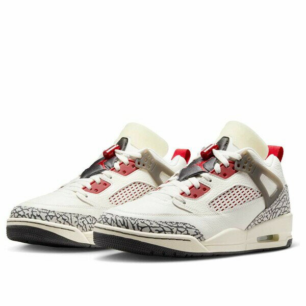 Air Jordan ジョーダン メンズ スニーカー 【Air Jordan Spizike Low 'Sail Cement Varsity Red' FQ1759-116】 サイズ US_7.5(25.5cm)