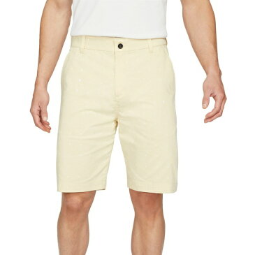 ナイキ メンズ ハーフ＆ショーツ ボトムス Nike Men's Chino Dot 10.5'' Golf Shorts Lemon Drop