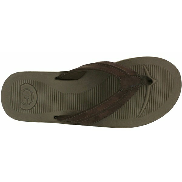 コビアン メンズ サンダル シューズ Cobian Men's Ridgeline Flip Flops Brown